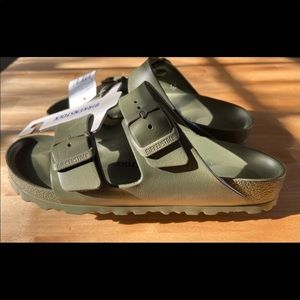 Birkenstock evo Arizona in khaki size 36